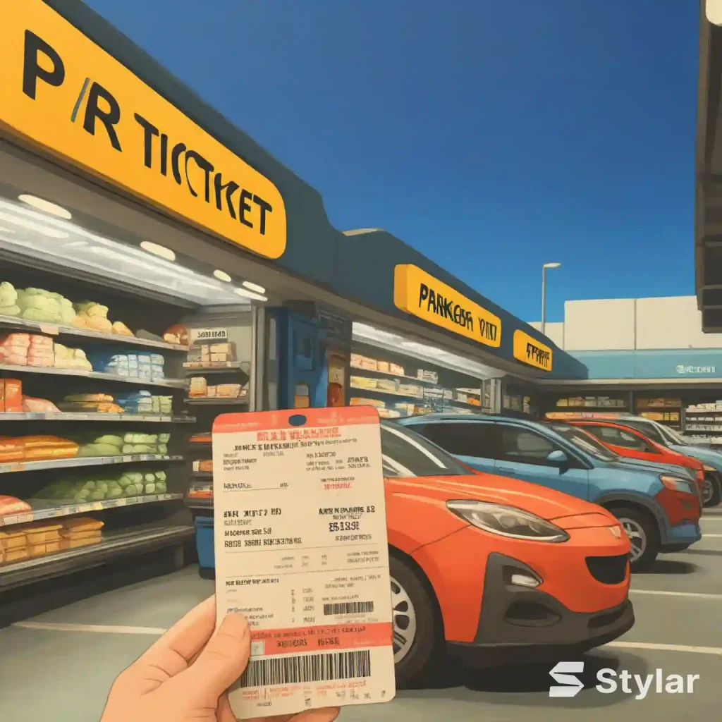 cetak karcis parkir pasar