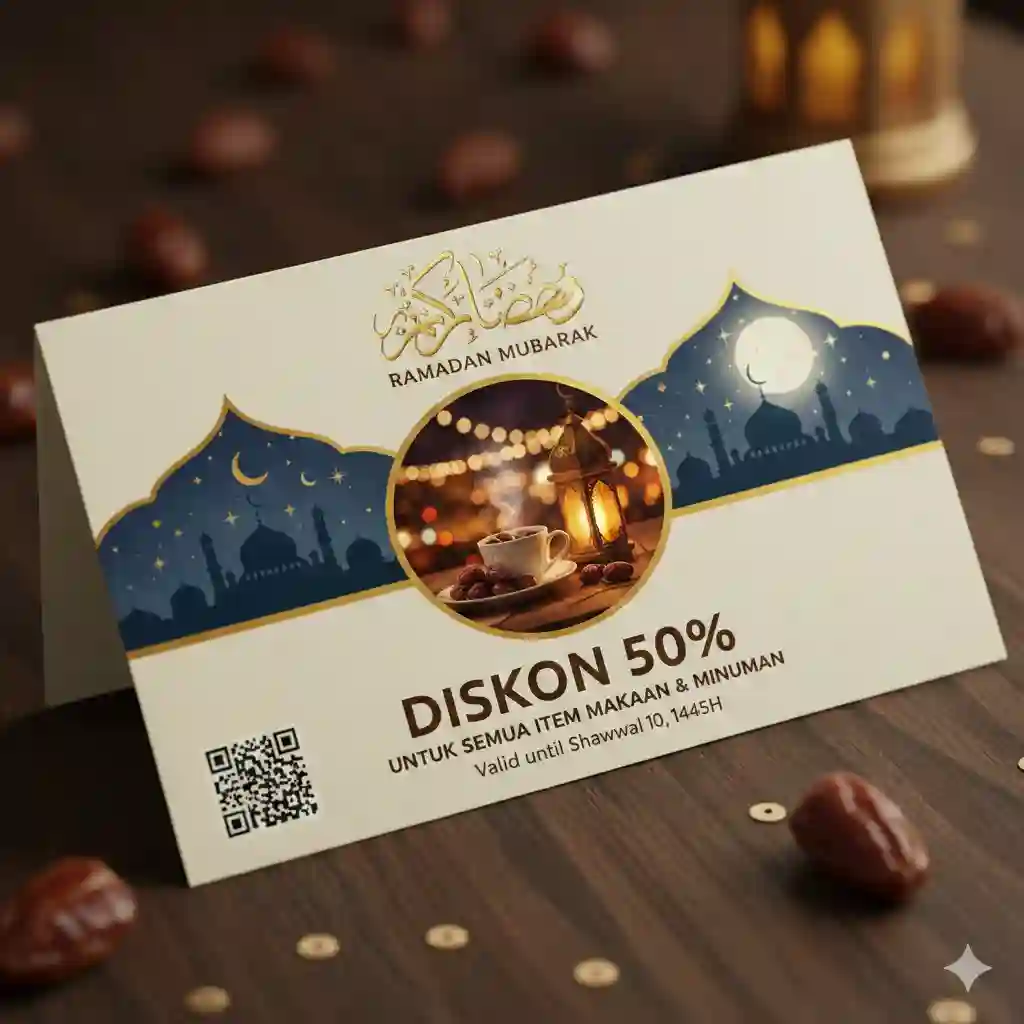Cetak Kupon Buka Puasa untuk Promo Ramadhan