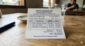 Cetak Nota 3 Rangkap