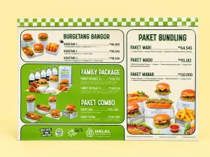 Cetak Menu Makanan untuk Mendukung Usaha Kuliner